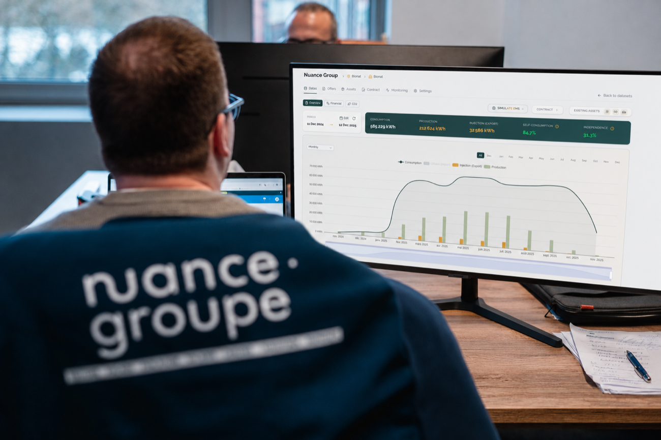 Bureau d'étude Nuance Groupe — pilotage énergétique